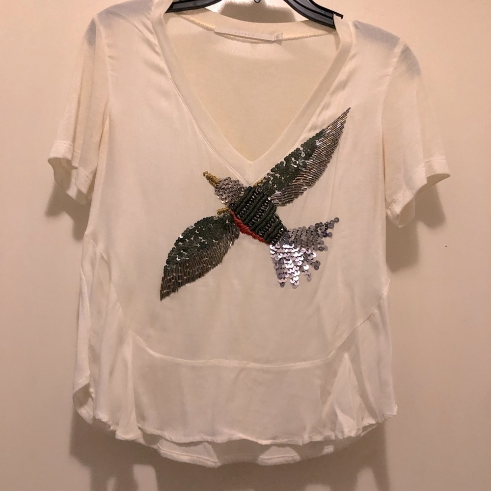 Silky crop top with bead detailing🕊